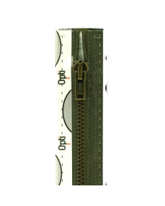 Opti 5497130 M40 bronskleurige metaalrits 4mm deelbaar 60 cm - Kleur 542