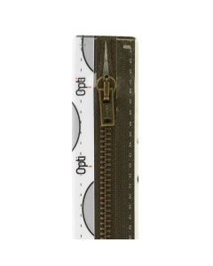 Opti 5497130 M40 bronskleurige metaalrits 4mm deelbaar 70 cm - Kleur 881