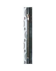 Opti 8053 M40 nikkelkleurige metaalrits 4mm niet deelbaar 18 cm - Kleur 002