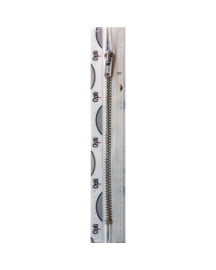 Opti 8053 M40 nikkelkleurige metaalrits 4mm niet deelbaar 22 cm - Kleur 009