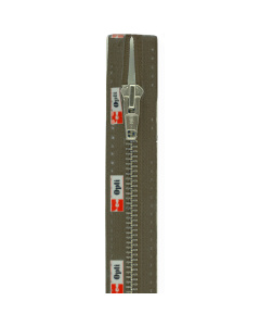 Opti 8055 M60 nikkelkleurige metaalrits 6mm deelbaar 25 cm - Kleur 542
