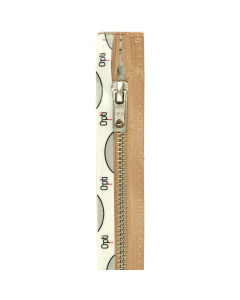 Opti 8055 M60 nikkelkleurige metaalrits 6mm deelbaar 25 cm - Kleur 886