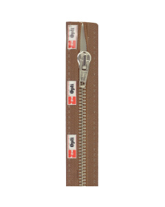 Opti 8055 M60 nikkelkleurige metaalrits 6mm deelbaar 40 cm - Kleur 932