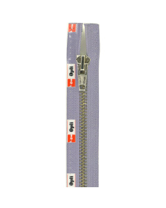 Opti 8055 M60 nikkelkleurige metaalrits 6mm deelbaar 75 cm - Kleur 187