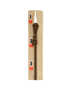 Opti 8881 M60 bronskleurige metaalrits 6mm deelbaar 25 cm - Kleur 849