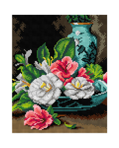 Orchidea 2954H Stramien voorbedrukt Still Life 24 x 30 cm - STUK