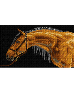 Orchidea 2964R Stramien voorbedrukt paard 40 x 70 cm - STUK
