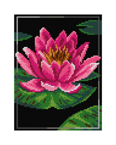 Orchidea 3053F Stramien voorbedrukt Nenuphar 18 x 24 cm - STUK