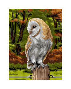 Orchidea 3131J Stramien voorbedrukt Barn Owl - STUK