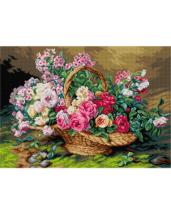 Orchidea 3254R Stramien voorbedrukt Roses - STUK