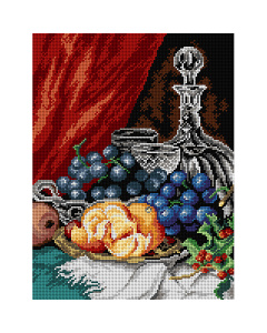 Orchidea 3417J Stramien voorbedrukt Kersttafel - STUK