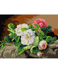 Orchidea 3422J Stramien voorbedrukt Wild Roses - STUK