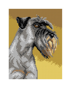 Orchidea 3473F Schnauzer 18x24cm - STUK