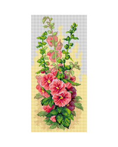 Orchidea 3475J naar Paul de Longpre - Stokrozen 24x51cm - STUK