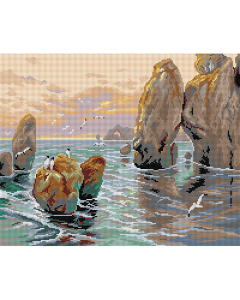 Orchidea 3481M naar Georg Janny - Merres=Joille, Avond 40x50cm - STUK