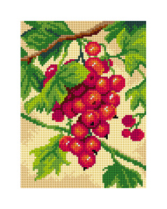Orchidea 3483F Rode bes 18x24cm - STUK