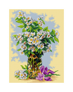 Orchidea 3507J naar Paul de Longpre - Zomerbloemen 30x40cm - STUK