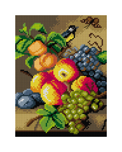 Orchidea 3509F naar Jan Frans van Dael - Stilleven met perziken 18x24cm - STUK