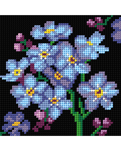 Orchidea 3510D Vergeet-mij-nietjes 15x15cm - STUK