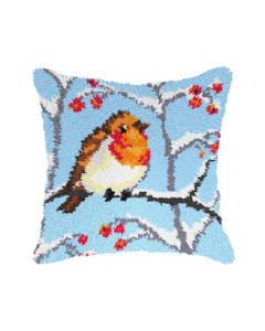 Orchidea 4182 Winter Vogel Latch Hook Kussenpakket - STUK