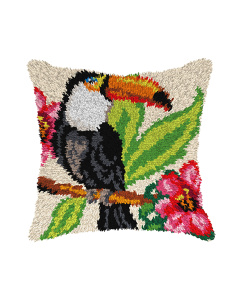 Orchidea 4231 Voorbedrukt knoop kussenpakket Toekan - STUK