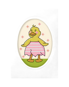 Orchidea 6305 Kruissteek telpakket Kip 15x10,5cm - STUK