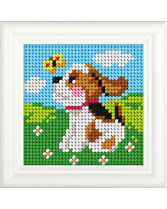 Orchidea 6713 Voorbedrukt borduurpakket  Drog 11x11 cm - STUK