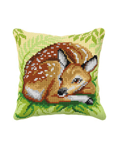 Orchidea 99062 Voorbedrukt kruissteek kussenpakket Hert 40x40cm - STUK