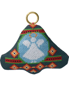 Permin 01-1292 kerstornament 9 x 8 cm dessin engel - STUK