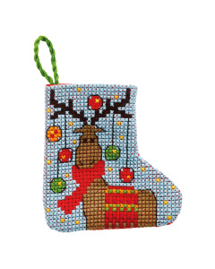 Permin 01-2241 Borduurpakket Eland 7x7cm - STUK