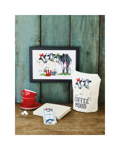 Permin 04-2323 Borduurpakket Coffee 23x27cm - STUK