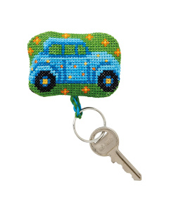 Permin 11-2431 Borduurpakket Auto 5x7cm - STUK