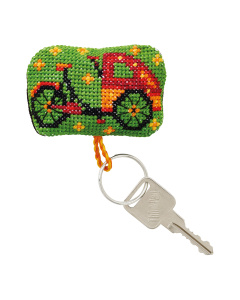 Permin 11-2432 Borduurpakket Fiets 5x7cm - STUK