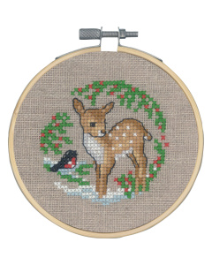 Permin 13-1282 Mini borduurpakket Bambi - STUK