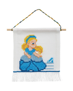 Permin 13-2714 Borduurpakket Prinses 16x18cm - STUK