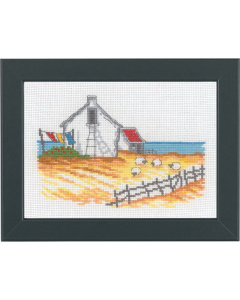 Permin 13-3156 Borduurpakket Schapen 18x13cm - STUK