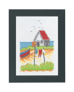 Permin 13-3158 Borduurpakket Wasgoed 18x13cm - STUK