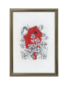 Permin 13-3304 Vogelhuisje 10x15cm - STUK