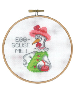 Permin 13-4120 Egg-scuse me 13cm rond - STUK