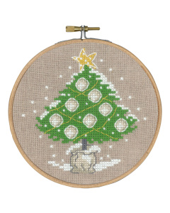 Permin 13-4202 Boom met ornamenten 13 cm rond - STUK