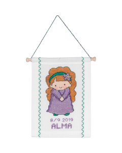 Permin 13-8818 Borduurpakket Virgo 18x25 cm - STUK