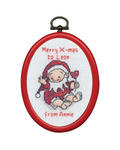 Permin 13-9631 Mini borduurpakket Elf 7x9 cm - STUK