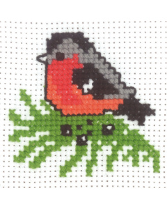 Permin 14-0205 Borduurpakket My First Kit Goudvink 10x10 cm - STUK