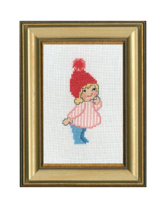Eva Rosenstand 14-176 Borduurpakket Elf in kleding 9x14 cm - STUK