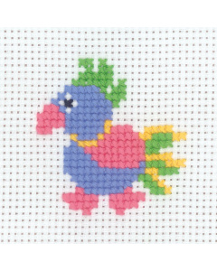 Permin 14-3388 Papegaai 8x8cm - STUK