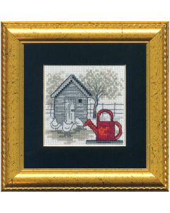 Permin 14-8414 Mini borduurpakket Gieter 11x11 cm - STUK