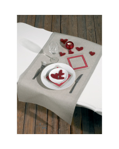 Permin 20-0220 Borduurpakket Servet 18x18 cm - STUK