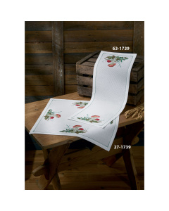 Permin 271739 Borduurpakket Paddestoel 56x56cm - STUK
