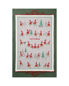 Permin 34-4518 Elf adventskalender 48x71cm - STUK