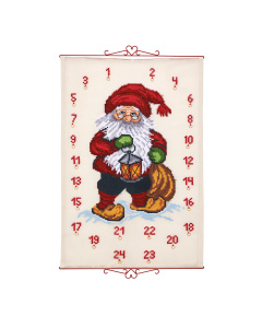 Permin 34-9530 Borduurpakket Kerstman 75x112cm - STUK